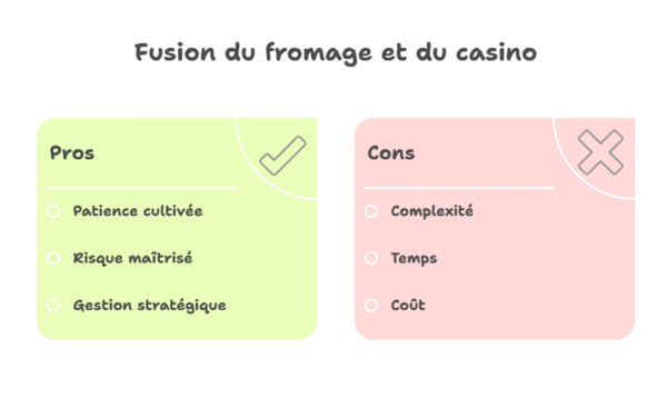 Parallèles entre fromagerie artisanale et casino en ligne  
